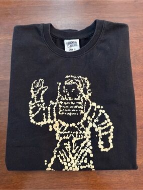Billionaire Boys Club Black Tee with Gold Dot Astronaut